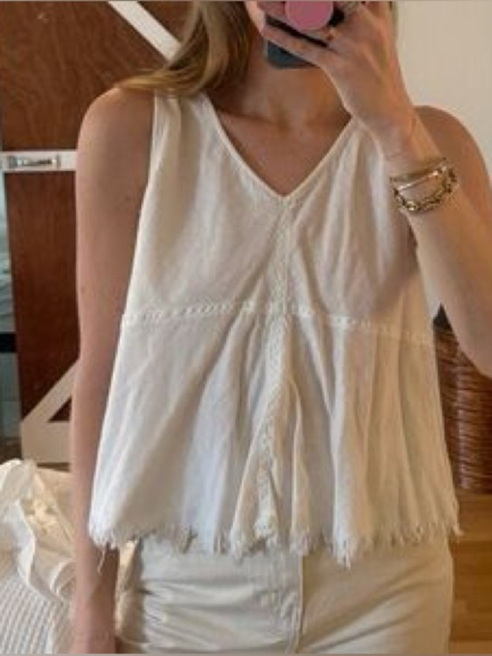 Flowy Linen Top